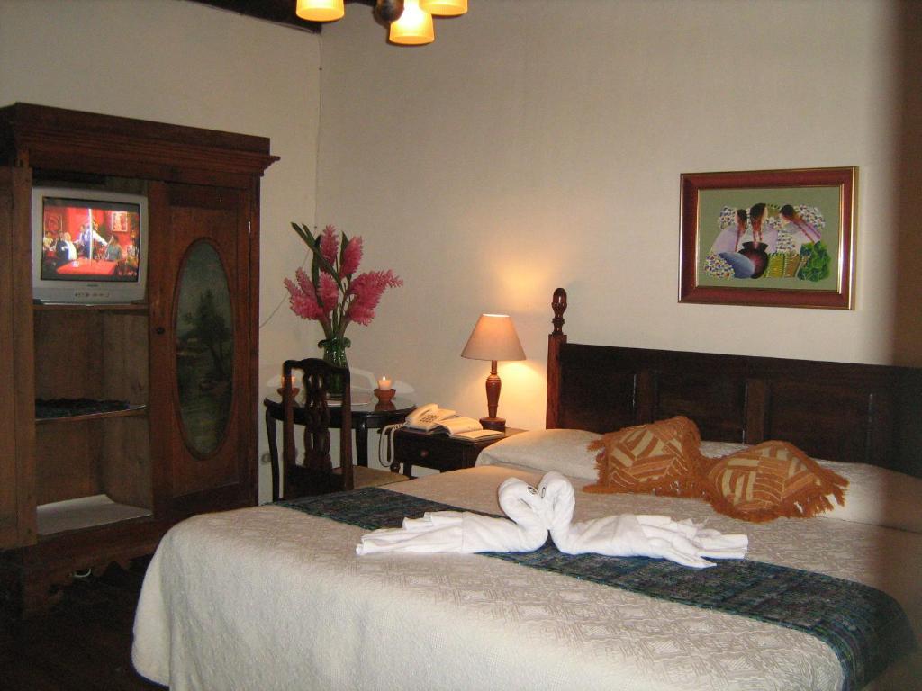 Hotel Posada De Maria Antigua Ruang foto